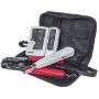 Imagen de IC - KIT HERRAMIENTAS DE RED 4 PZS PINZA PONCHADORA PELADORA PROBADOR
