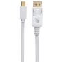 Imagen de IC - CABLE DISPLAYPORT - MINIDP M-M 2.0M BLANCO.
