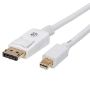Imagen de IC - CABLE DISPLAYPORT - MINIDP M-M 2.0M BLANCO.
