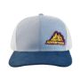 Imagen de SION - GORRA CON MALLA Y AJUSTADOR SNAPBACK DE PLÁSTICO, ADVENTURE, AZUL CON MALLA BLANCA 