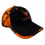 Imagen de SION - GORRA CON AJUSTADOR EN VELCRO, HUNTER, CAMUFLAJE NEGRO/NARANJA