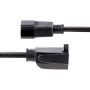 Imagen de PAQ. C/3 - STARTECH - CABLE DE 1M 3FT DE EXTENSION IEC 60320 C14 A NEMA 5-15R