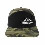 Imagen de SION - GORRA CON MALLA Y AJUSTADOR PLÁSTICO, MOUNTAIN HIKE, NEGRO CON VERDE CAMUFLAJE