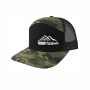 Imagen de SION - GORRA CON MALLA Y AJUSTADOR PLÁSTICO, MOUNTAIN HIKE, NEGRO CON VERDE CAMUFLAJE