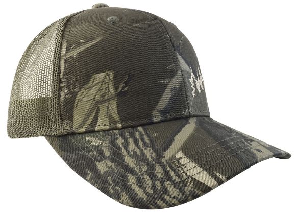 Imagen de SION - GORRA CON MALLA Y AJUSTADOR DE VELCRO, SURVIVAL , VERDE CAMUFLAJE