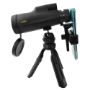 Imagen de WALLIS - MONOCULAR TIPO TEJADO, 12 X 50 MM, REVESTIMIENTO GREEN, CON ACCS. (TRIPIÉ Y ADAPTADOR CEL), NEGRO