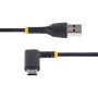 Imagen de STARTECH - CABLE 2M DE CARGA USB A USB C ACODADO - USB 2.0 - TIPO C