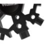 Imagen de WALLIS - MULTIHERRAMIENTA UNIVERSAL DE 22 USOS, 6.6 CM DIÁMETRO, ACERO INOXIDABLE NEGRO, BLISTER