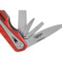 Imagen de WALLIS - MULTIHERRAMIENTA CON PINZA DE 12 USOS, 10.5 CM CERRADA, MANGO ALUMINIO ROJO, CON FUNDA