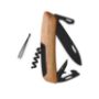 Imagen de SWIZA - NAVAJA ALLBLACK STANDARD D03, 11 FUNCIONES, MADERA NOGAL