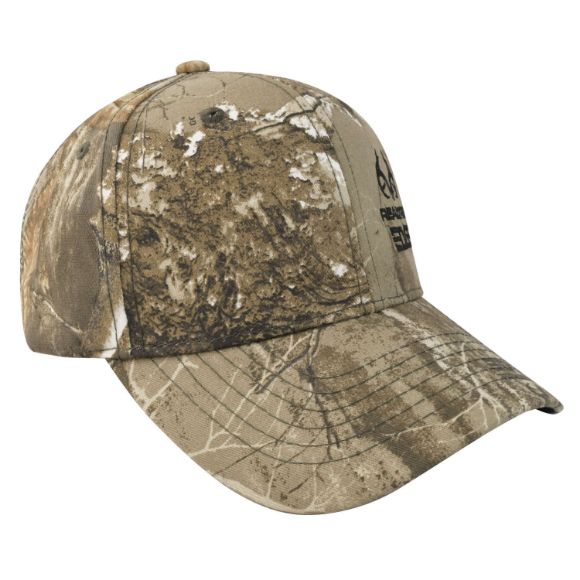 Imagen de REALTREE - GORRA CON CINTILLO DE AJUSTE Y HEBILLA, CUERNOS DE REALTREE, REALTREE Y EDGE, CAMUFLAJE