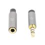 Imagen de PAQ. C/2 - IC - EXTENSION DE CABLE DE AUDIO EST EREO 3.5MM 5.0M M-H