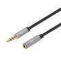 Imagen de PAQ. C/2 - IC - EXTENSION DE CABLE DE AUDIO EST EREO 3.5MM 5.0M M-H