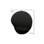 Imagen de PAQ. C/2 - DATA COMPONENTS - MOUSEPAD TIPO GEL CON DESCANSA MUNECAS ERGONOMICO NGO BROBOTIX
