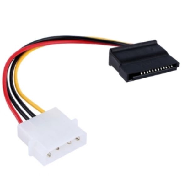 Imagen de PAQ. C/10 - DATA COMPONENTS - CABLE SATA PARA CORRIENTE 150. SENCILLO BROBOTIX