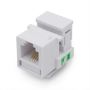 Imagen de PAQ. C/10 - DATA COMPONENTS - JACK CAT 3 RJ11 BLANCO BROBOTIX TELEFONICO