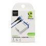 Imagen de PAQ. C/2 - DATA COMPONENTS - CARGADOR USB PARED 1PTO / CABLE USB TIPO C NGO FASTCHARGE BROBOTIX
