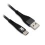 Imagen de PAQ. C/2 - DATA COMPONENTS - CARGADOR USB PARED 1PTO / CABLE USB TIPO C NGO FASTCHARGE BROBOTIX