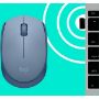 Imagen de LOGITECH - MOUSE INALAMBRICO M170 AZUL .