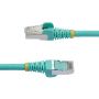 Imagen de PAQ. C/2 - STARTECH - CABLE 3M CAT6A AGUAMARINA SNAGLESS POE 100W RJ45