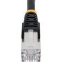Imagen de STARTECH - CABLE 4.5M DE RED CAT6A NEGRO SNAGLESS POE 100W RJ45