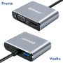 Imagen de DATA COMPONENTS - DOCKING 4 EN 1 HDMI / SVGA / US B / TIPO C BROBOTIX