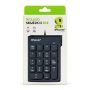 Imagen de PAQ. C/3 - DATA COMPONENTS - TECLADO USB NUMERICO NEGRO BROB OTIX