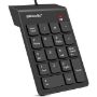 Imagen de PAQ. C/3 - DATA COMPONENTS - TECLADO USB NUMERICO NEGRO BROB OTIX