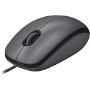 Imagen de PAQ. C/2 - LOGITECH - MOUSE M100-GREY-USB-N/A-AMR-403 HANGTAB BOX M100