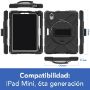 Imagen de DATA COMPONENTS - FUNDA PARA MINI IPAD CON CORRE A Y GIRO DE 360 GDOS 6TA GENERACION