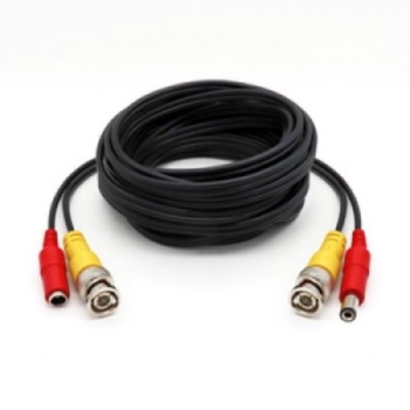 Imagen de PAQ. C/2 - DATA COMPONENTS - CABLE CCTV VIDEO Y PODER 20MTS BOLSA ECOLOGICA