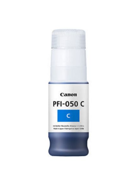 Imagen de CANON - CARTUCHO INKJET PFI-050 C CYAN 70ML PLOTTER SERIE TC-20