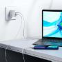 Imagen de PAQ. C/2 - DATA COMPONENTS - FASTCHARGE CARGADOR USB V3.0 18 W DUAL TIPO A Y TIPO C BROBOTIX