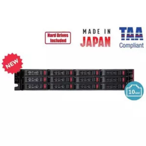 Imagen de BUFFALO - NAS TERASTATION 71210RH 12BAY 2 40TB (12X20TB) 2U 0/1/5/6 10GBE
