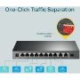 Imagen de TP-LINK - TP LINK SWITCH DE ESCRITORIO GIGABIT DE 10 PUERTOS CON POE