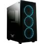 Imagen de NACEB - GABINETE GAMER NACEB PLAYER ILU MINACION RGB PANEL LATERAL CRISTAL
