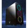 Imagen de NACEB - GABINETE GAMER NACEB PLAYER ILU MINACION RGB PANEL LATERAL CRISTAL