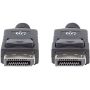 Imagen de PAQ. C/2 - MANHATTAN - CABLE DISPLAYPORT 2.0M NEGRO                                          