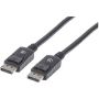 Imagen de PAQ. C/2 - MANHATTAN - CABLE DISPLAYPORT 2.0M NEGRO                                          