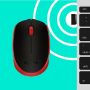 Imagen de LOGITECH - MOUSE M170 RED K 2.4GHZ AMR-403 4PK SHIPPER AUTO