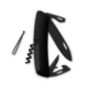 Imagen de SWIZA - NAVAJA LE GRAPHITE ALLBLACK STANDARD D03, 11 FUNCIONES, NEGRO