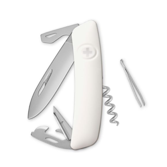 Imagen de SWIZA - NAVAJA ALLMATT STANDARD D03, 11 FUNCIONES, BLANCO