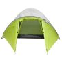 Imagen de WALLIS - TIENDA DE CAMPAÑA PAMIR 4, 2000 MM, 4 PERSONAS, 240X130X210+120 CM, GRIS CON VERDE