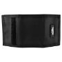Imagen de WALLIS - CARTERA CON VELCRO 3 DOBLECES, CERRADA 13X8.5 CM, ABIERTA 24.5X12.5 CM, NEGRA