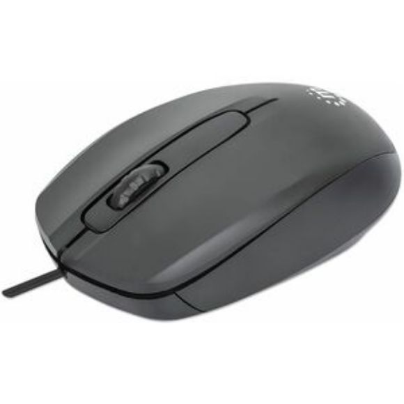 Imagen de PAQ. C/3 - IC - MOUSE OPTICO ESTANDAR USB NEGRO 
