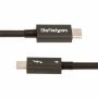 Imagen de STARTECH - CABLE DE 0.5M THUNDERBOLT 4 40GB 100W CERTIFICADO INTEL