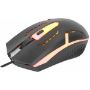 Imagen de PAQ. C/3 - IC - MOUSE OPTICO LUMINISCENTE RGB U SB NEGRO