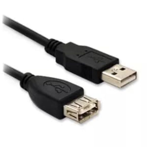 Imagen de PAQ. C/5 - DATA COMPONENTS - CABLE USB V2.0 EXT 3.0 MTS NGO BROBOTIX