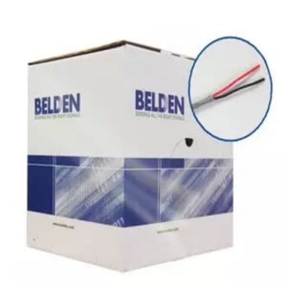 Imagen de BELDEN - CABLE PARA SEGURIDAD Y SONIDO B ELDEN GRIS 2C 22AWG