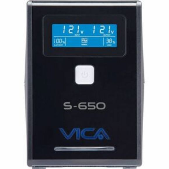 Imagen de VICA - VICA S650 NOBREAK 650VA/360W PANTALLA LCD 8 TOMAS